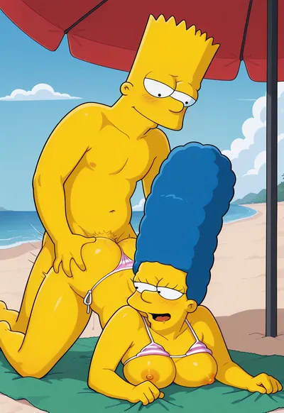Marge simpson - artwork by pervytown