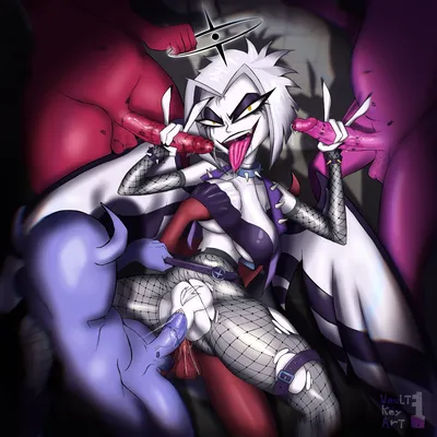 Lute (hazbin hotel) - artwork by vaultkeyart
