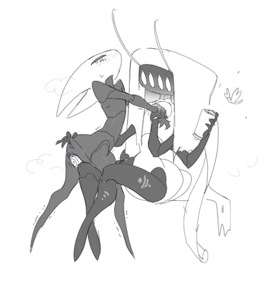 Hornet (hollow knight) - artwork by meauwuuwu