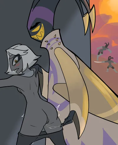 Adam (hazbin hotel) - artwork by PerVermin