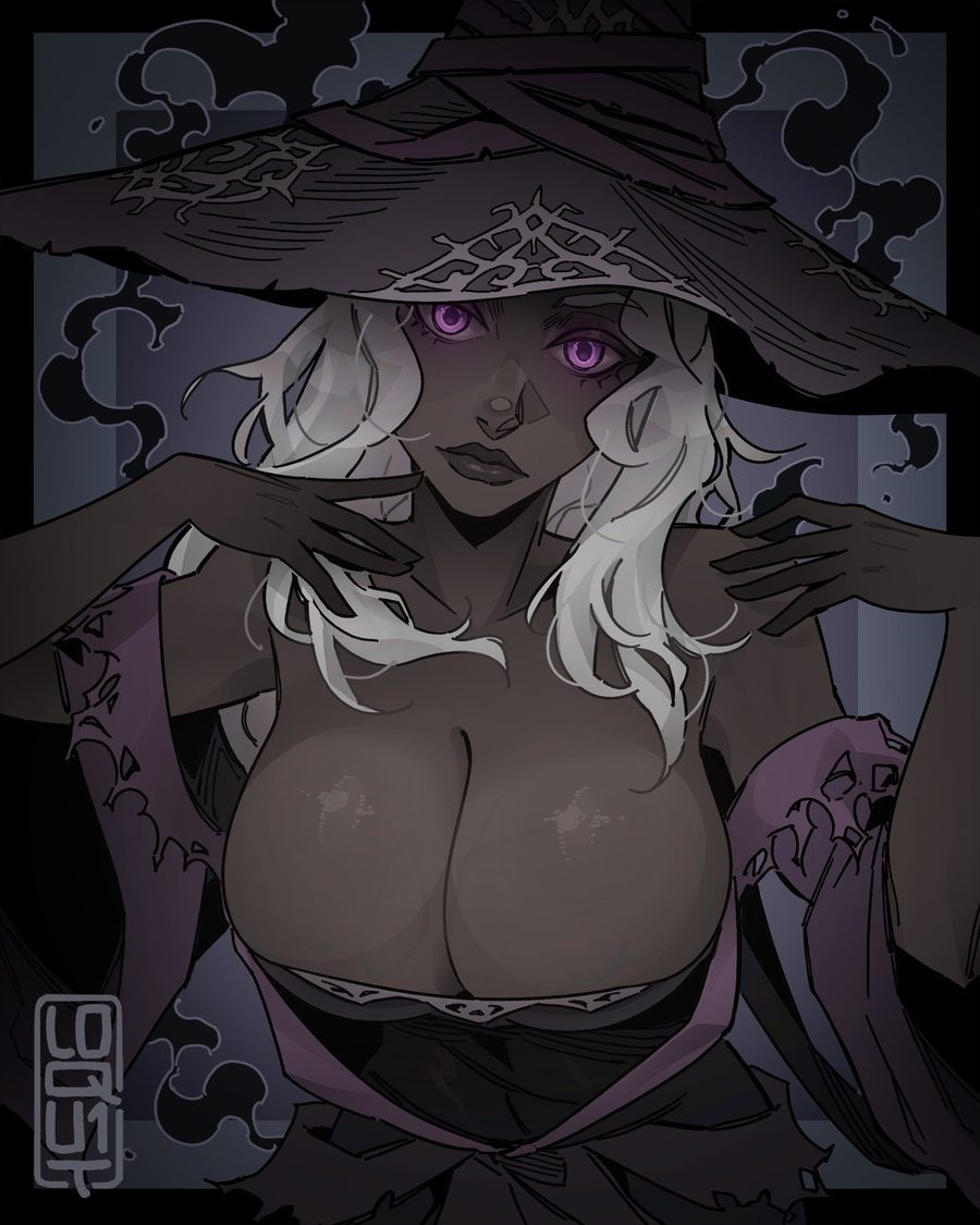Recluse (nightreign) - artwork by loqu1t