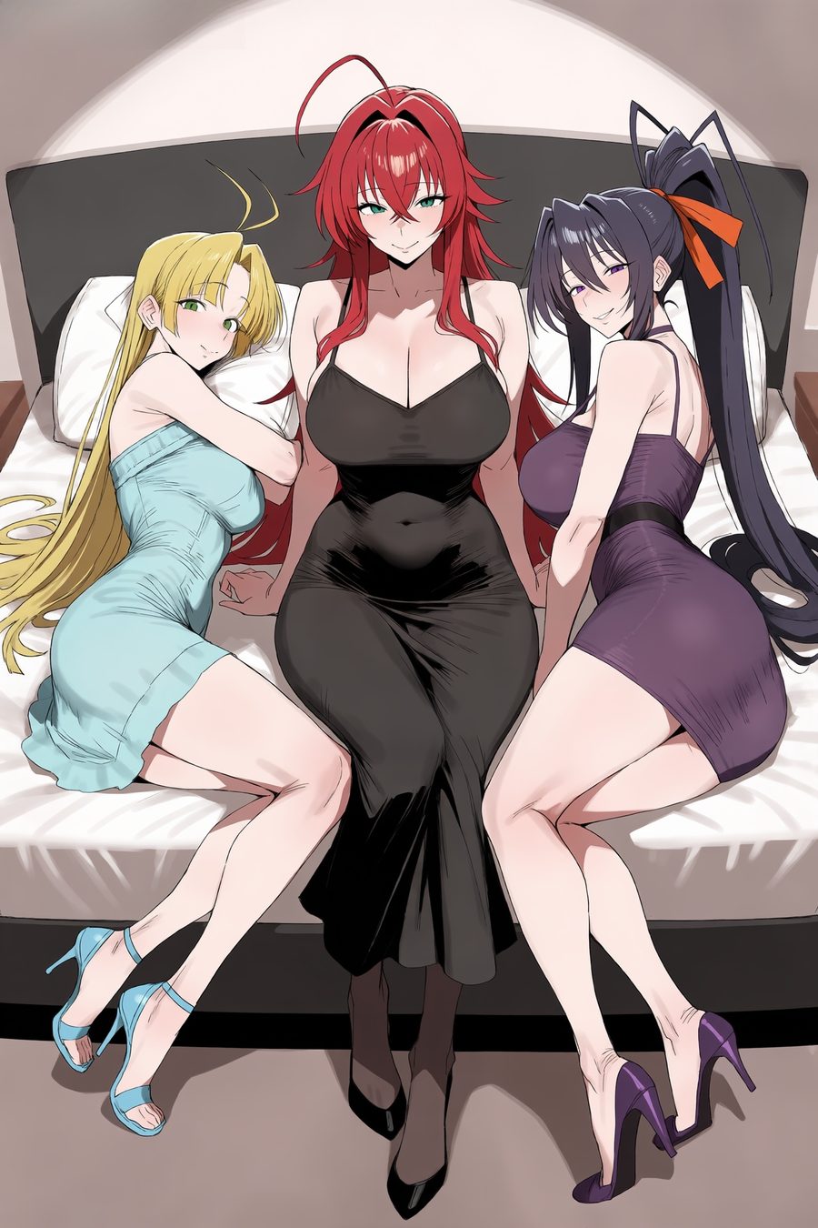 Akeno himejima - artwork by ecchigallery