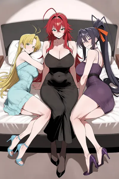 Akeno himejima - artwork by ecchigallery