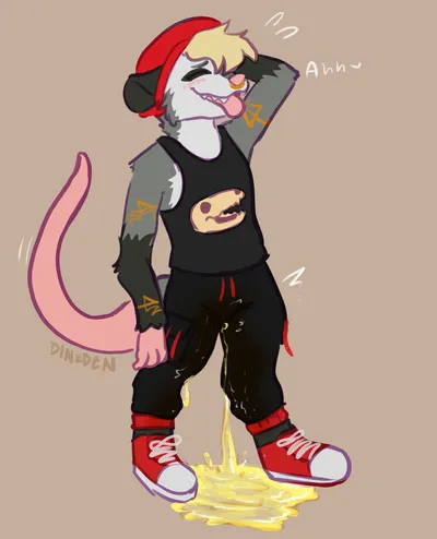 Anthro, arm tattoo - artwork by dinkden