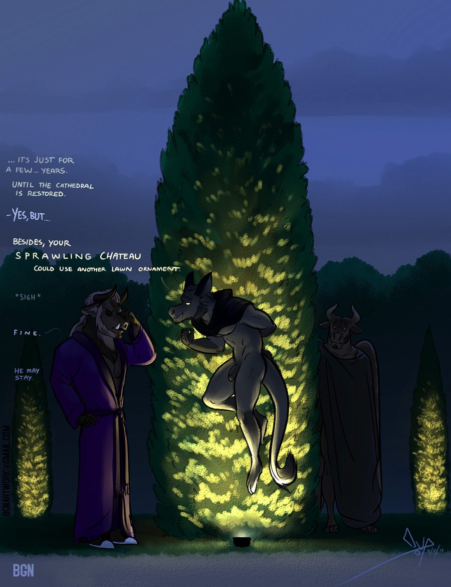 Amadeus (bgn), annoyed - artwork by bgn