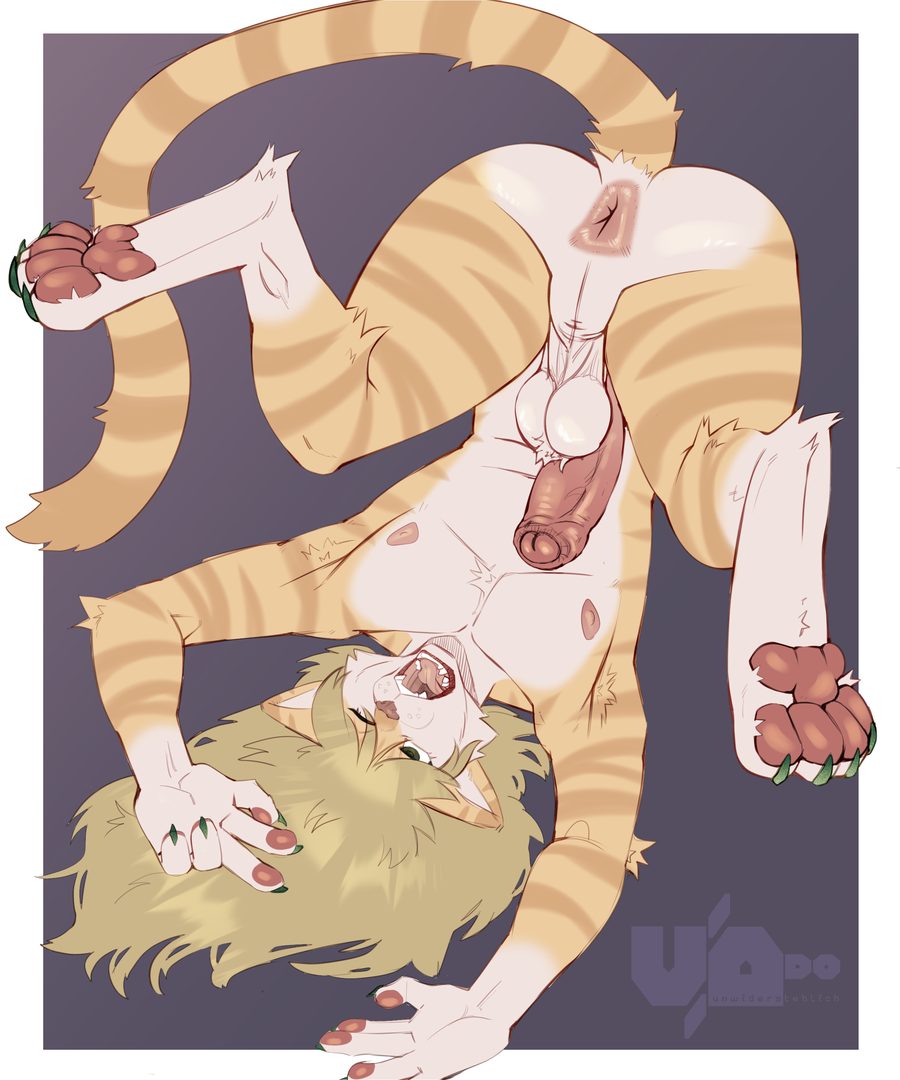 4 toes, anthro - artwork by vadoyeap