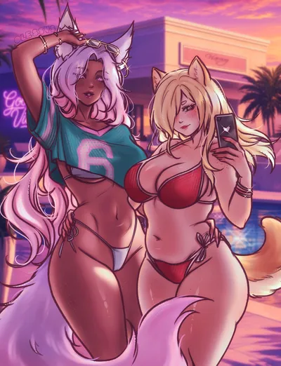 Gta vi cover girl - artwork by bot