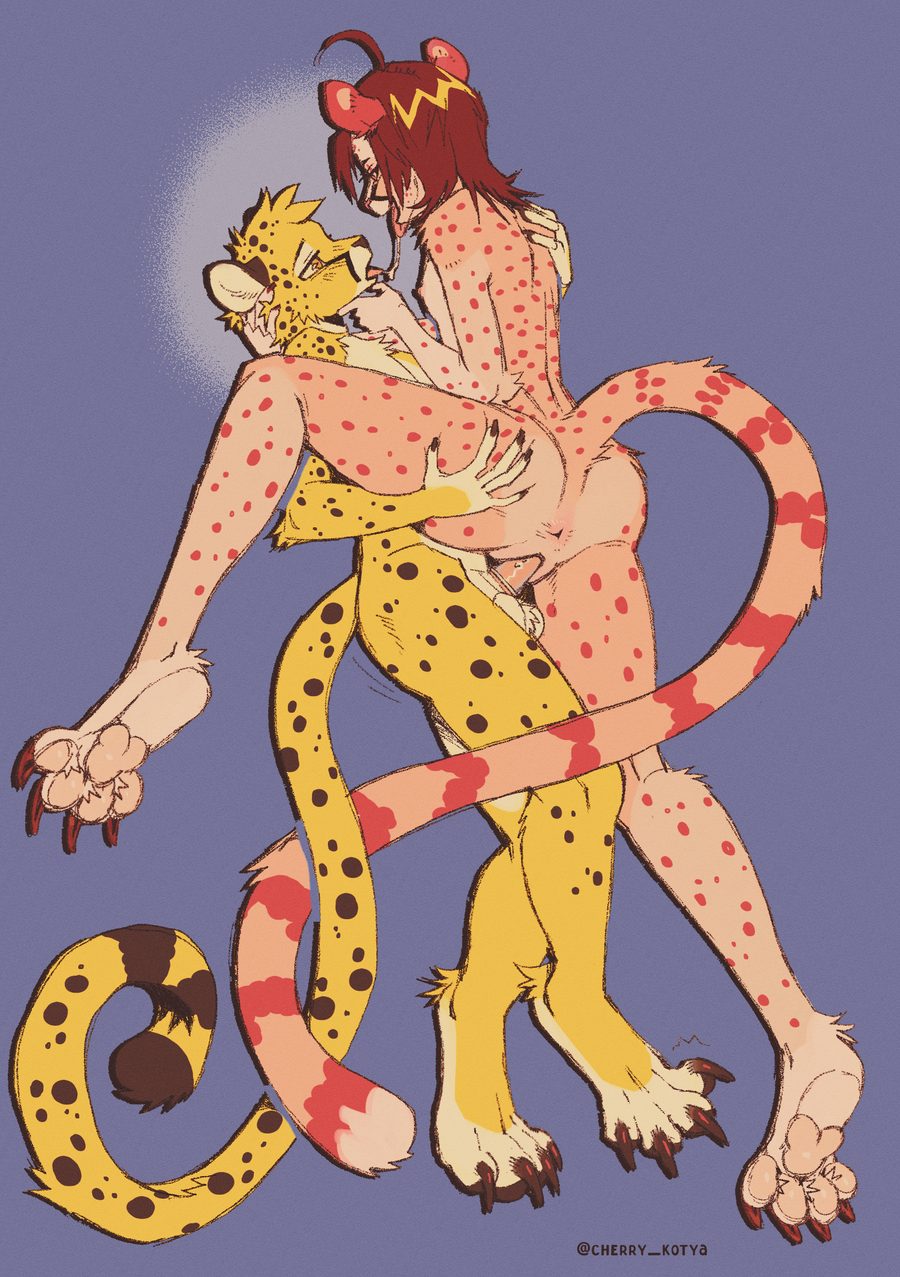 Alex (cherry kotya), anthro - artwork by cherry kotya