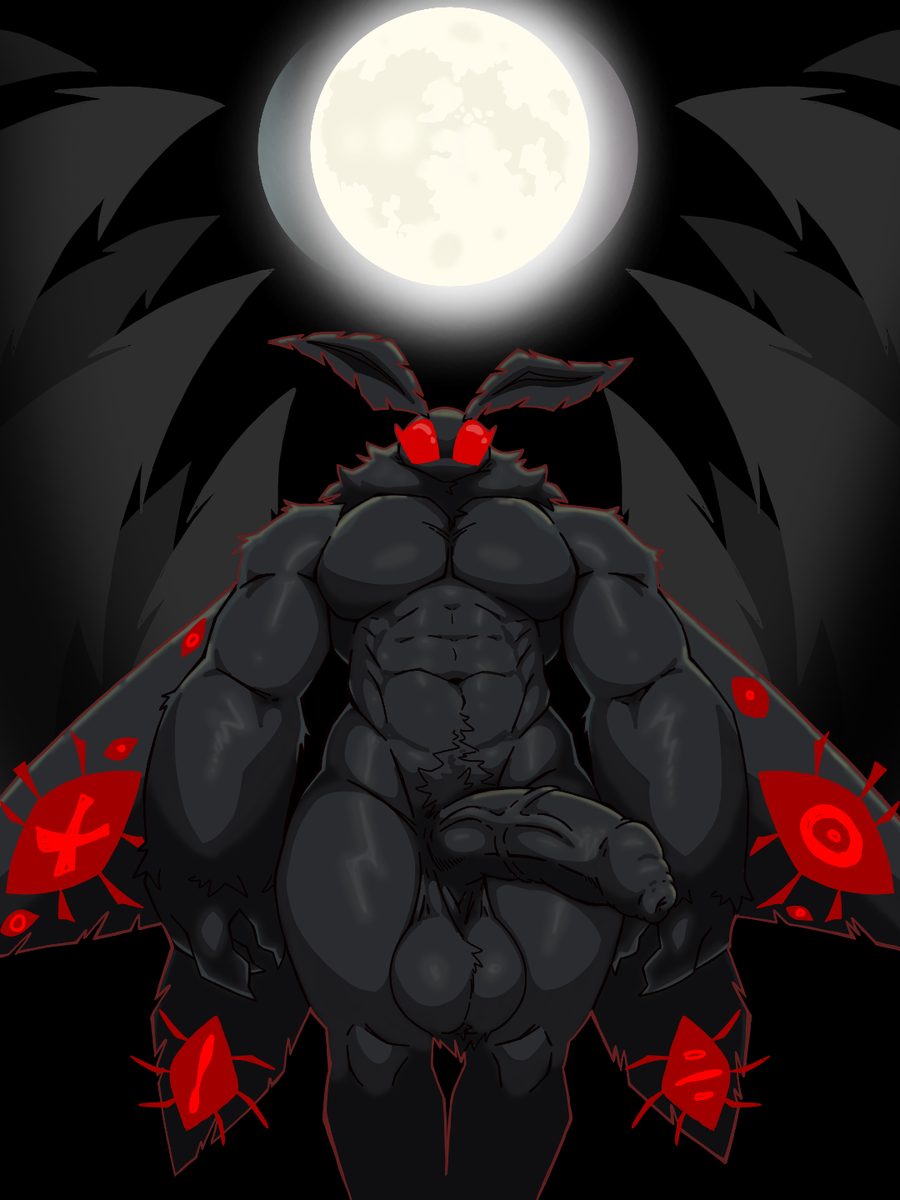 Mothman - artwork by knil (artist)