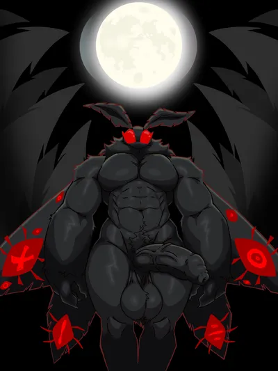 Mothman - artwork by knil (artist)