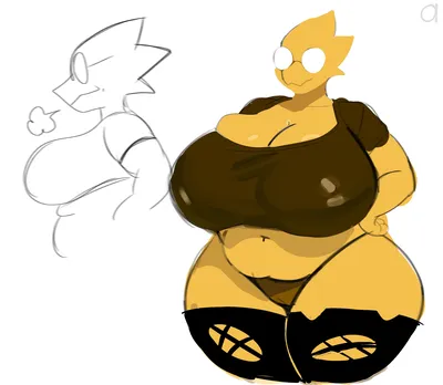 Alphys - artwork by Volrider