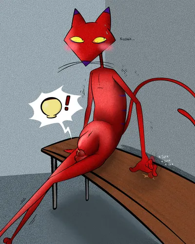 Katz (courage the cowardly dog) - artwork by illegaleel
