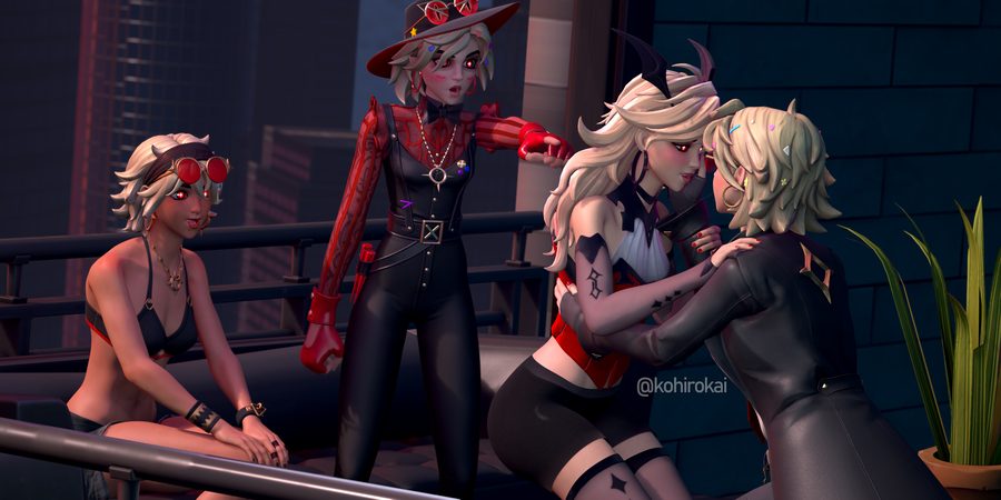 Joni (fortnite) - artwork by Kohirokai