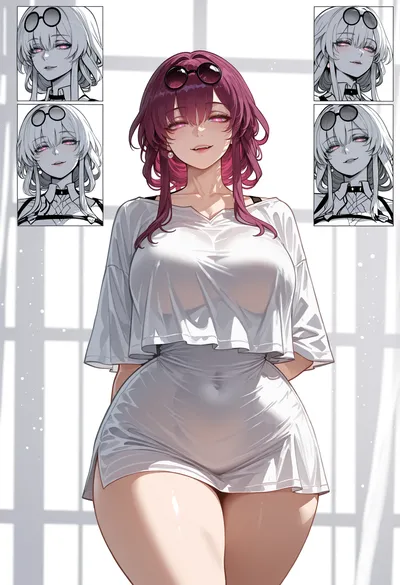 Honkai (series) - artwork by miyuai