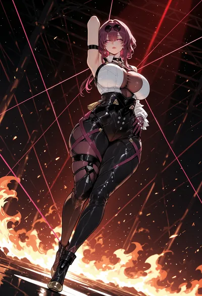 Honkai (series) - artwork by miyuai