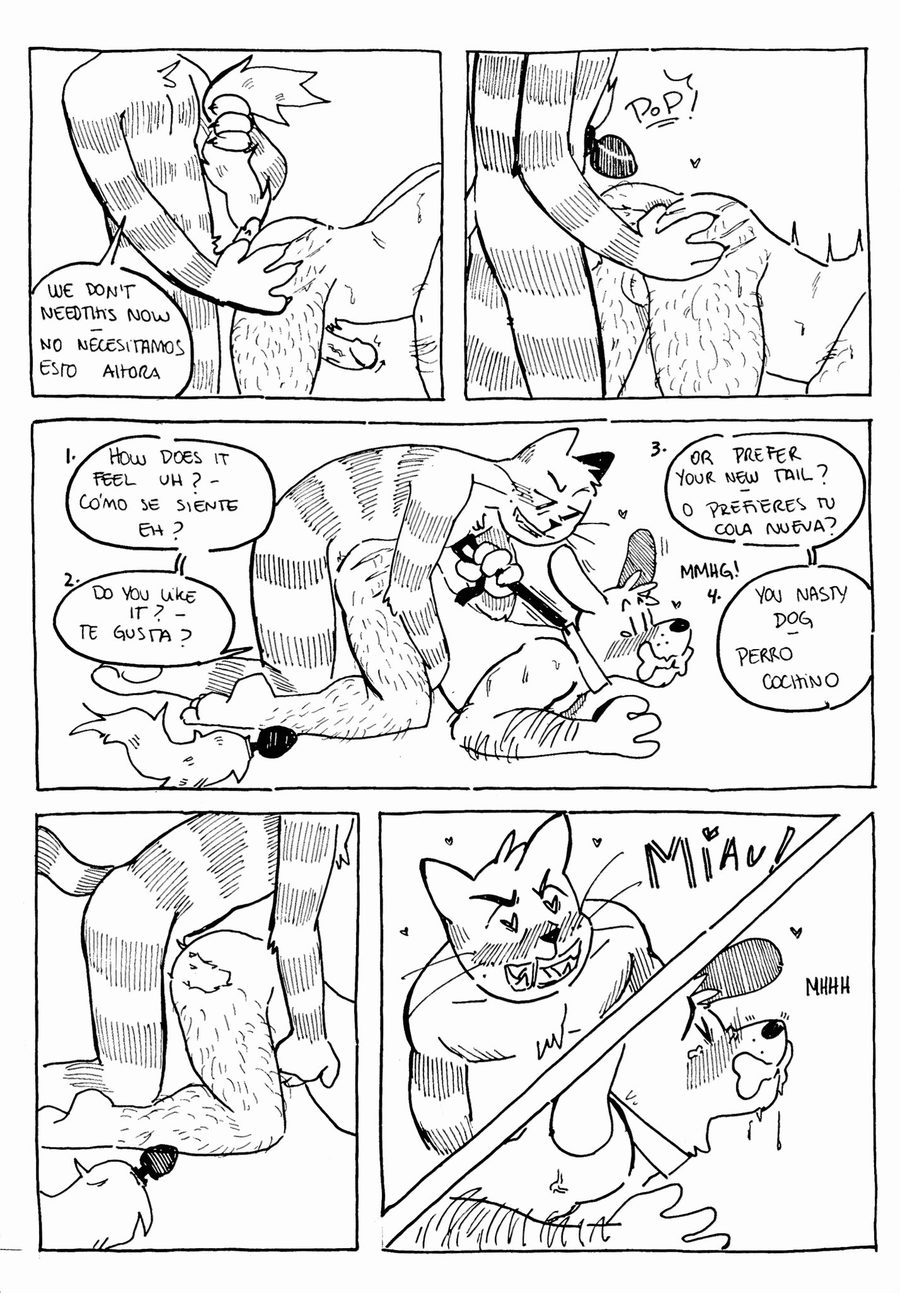 Dog man (character) - artwork by bot