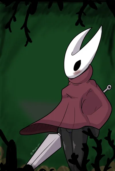 Hornet (hollow knight) - artwork by magra (artist)