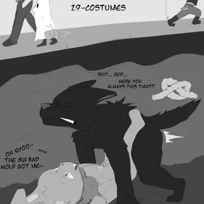 Little red riding hood - artwork by bot