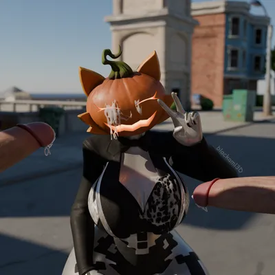 Sugar (fortnite) - artwork by blackaml3d