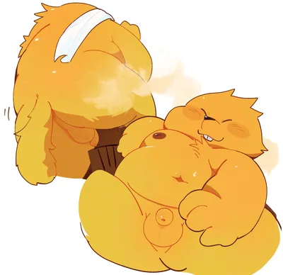 12tails, anthro - artwork by bot
