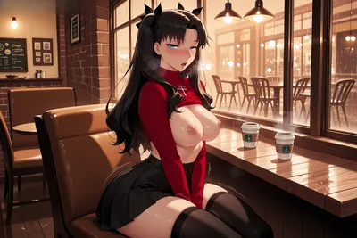 Tohsaka rin - artwork by kiraamane