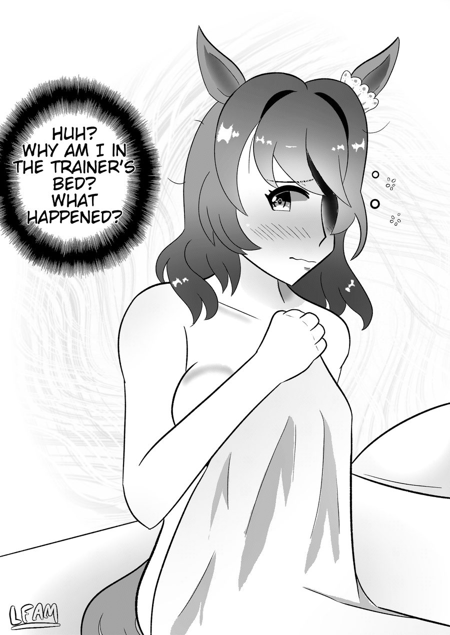 Light hello (umamusume) - artwork by lfam