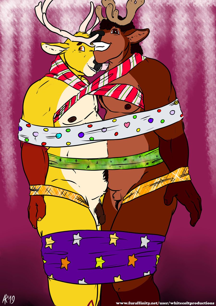 Animal genitalia, anthro - artwork by whitecolt productions