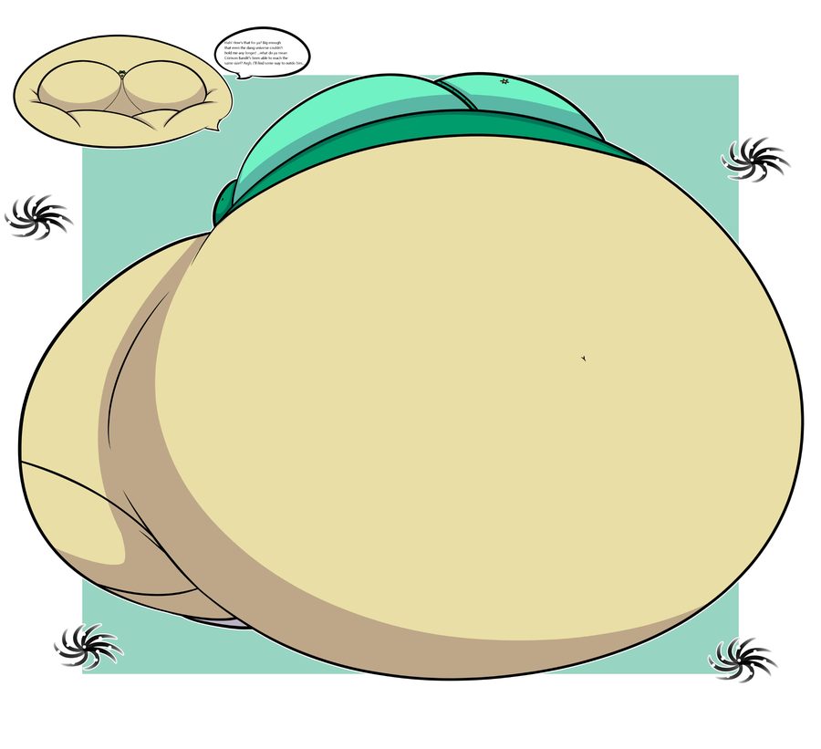 Big ass, big breasts - artwork by puffster3