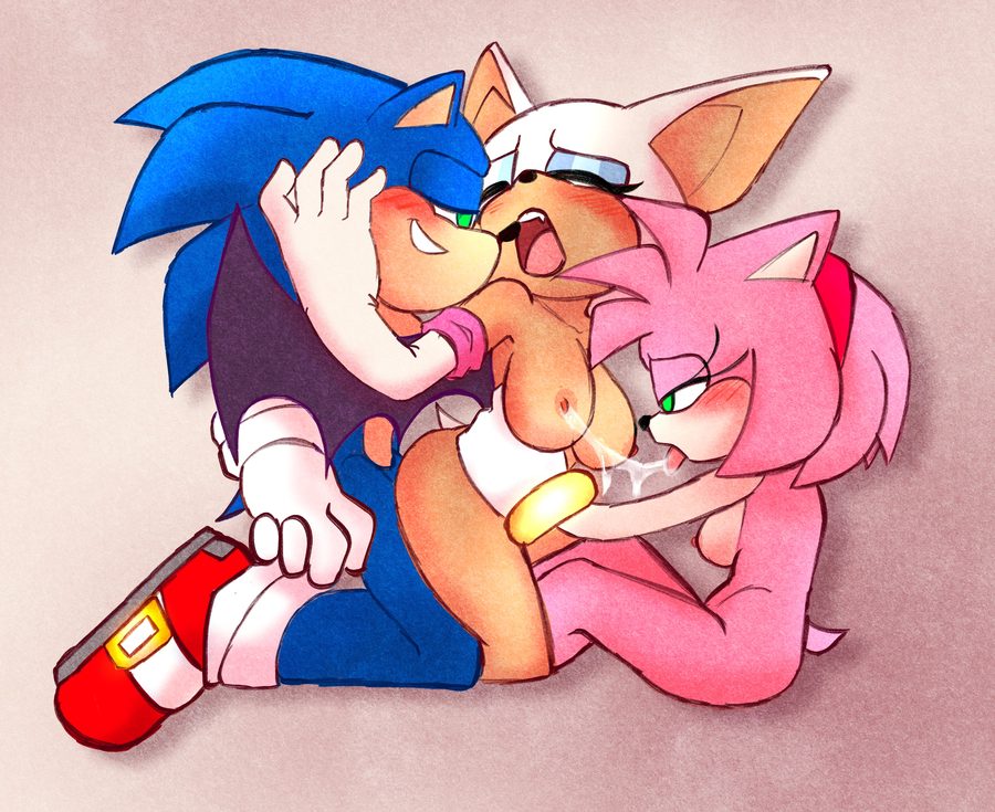 Amy rose - artwork by sonicmathews
