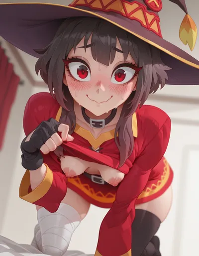 Megumin - artwork by fresk0n