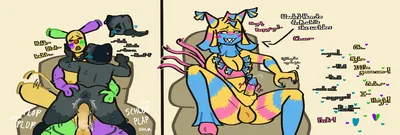 Blot (dandy's world) - artwork by poipoipoiii
