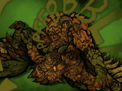 Accident, accipitriform - artwork by getchoo pup