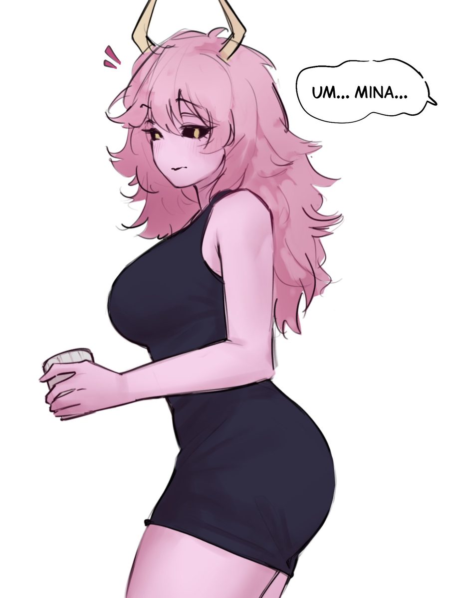 Mina ashido - artwork by xherr