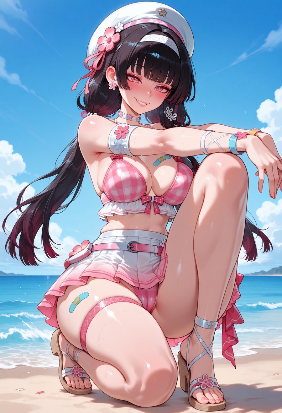 Chisa (peach parfait) (wuthering waves) - artwork by BlazeBeauty