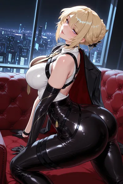 Evelyn chevalier - artwork by kiraamane