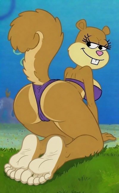 Sandy cheeks — artwork by Camel34