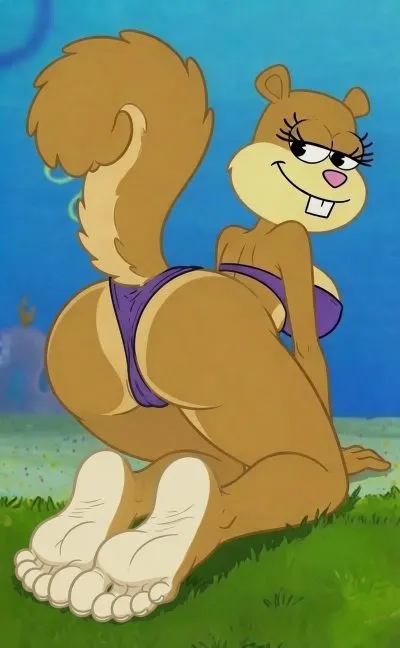 Sandy cheeks — artwork by Camel34