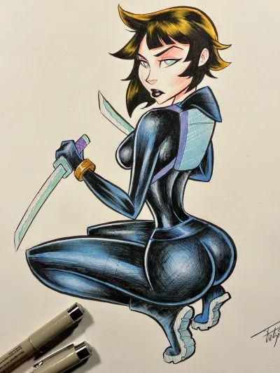 Cassandra cain — artwork by dustshoot