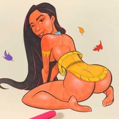 Pocahontas (character) — artwork by dustshoot