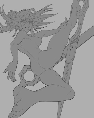 Riyou reaper — artwork by Antipenitant