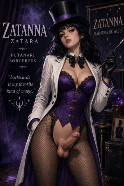 Zatanna — artwork by cokkipro