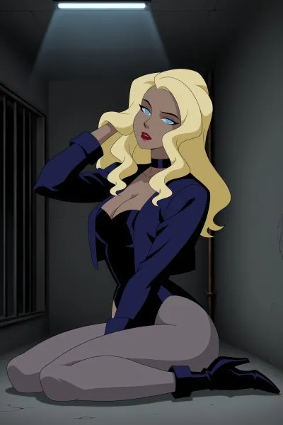 Black canary — artwork by digitalwaifugallery