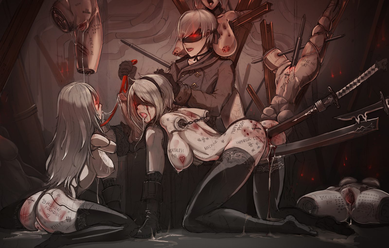 Yorha 2b — artwork by trainerjet