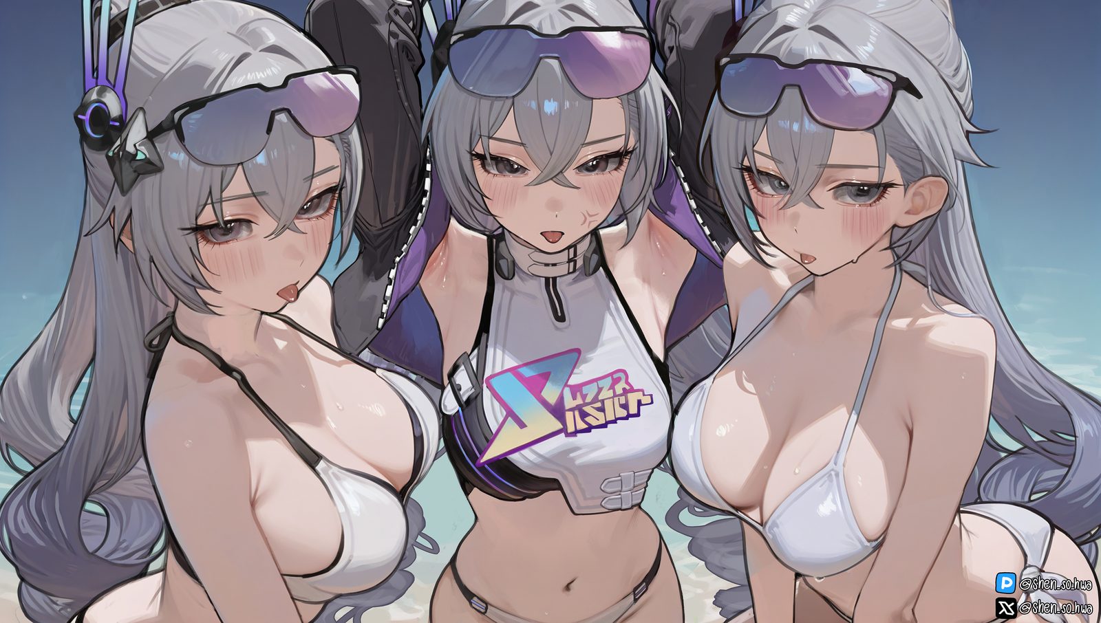 Silver wolf (honkai: star rail) — artwork by chenonly
