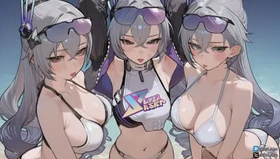 Silver wolf (honkai: star rail) — artwork by chenonly