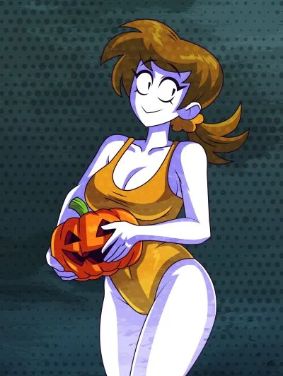 Jaune (spooky month) — artwork by alvarikokearte