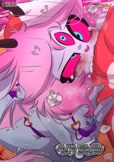 Blitzo (helluva boss) — artwork by h1draw