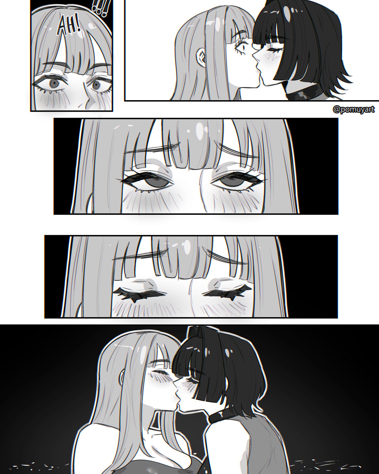 Mori calliope — artwork by pomuya