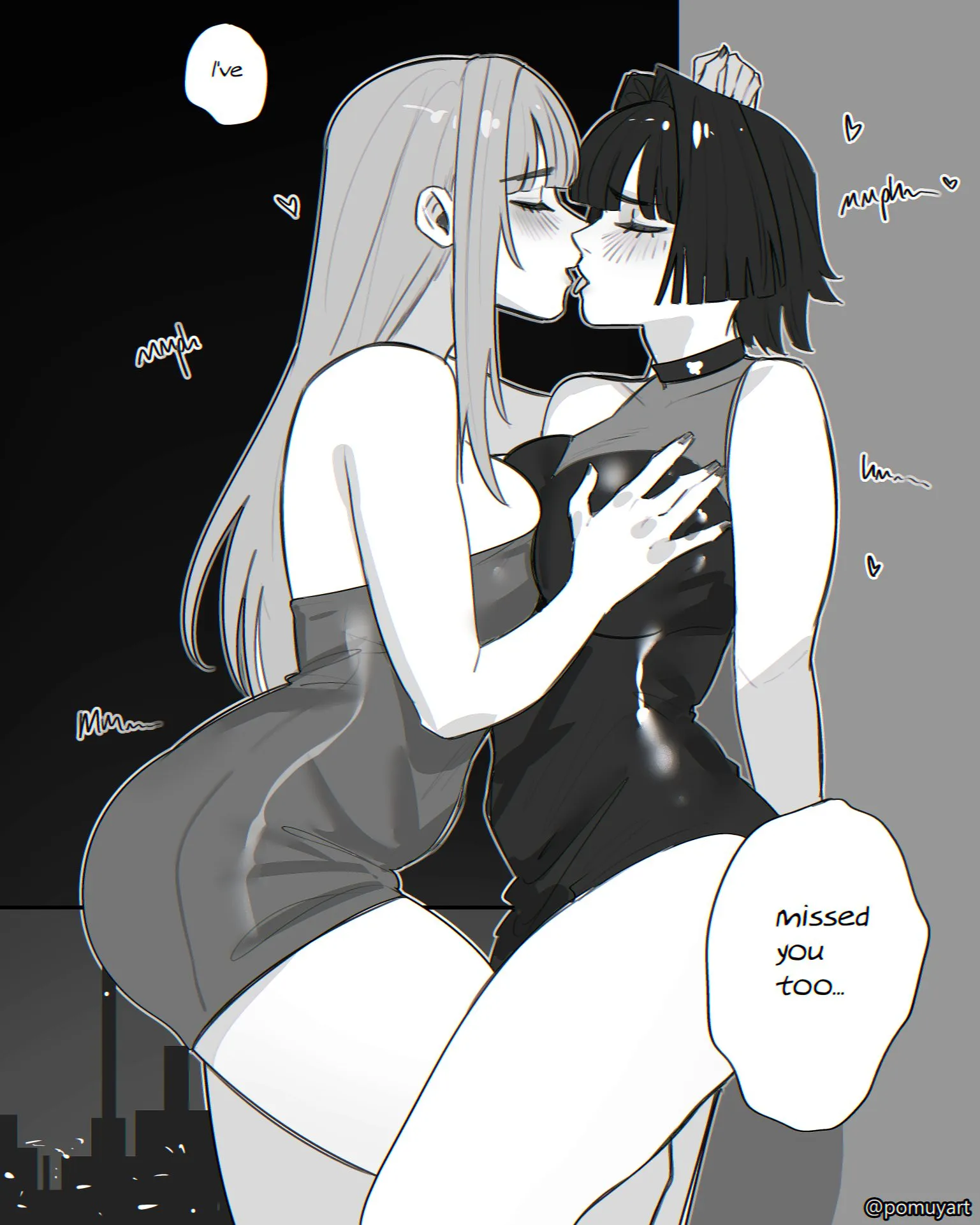 Mori calliope — artwork by pomuya