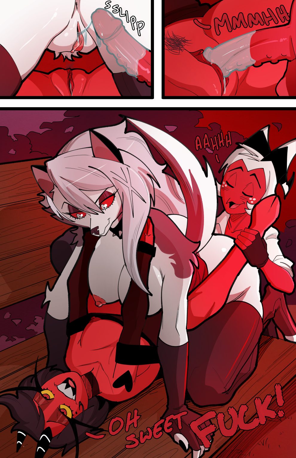 Loona (helluva boss) — artwork by swain (artist)